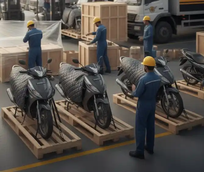 Transport Bike Parcel Documents, Proof Service Nimchouri