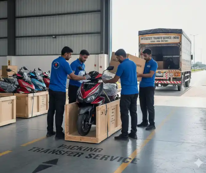 Two Wheeler Packing Doorstep Transport Services Stella Nagaram